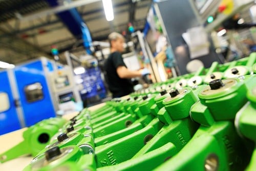 Brake adjusters in production