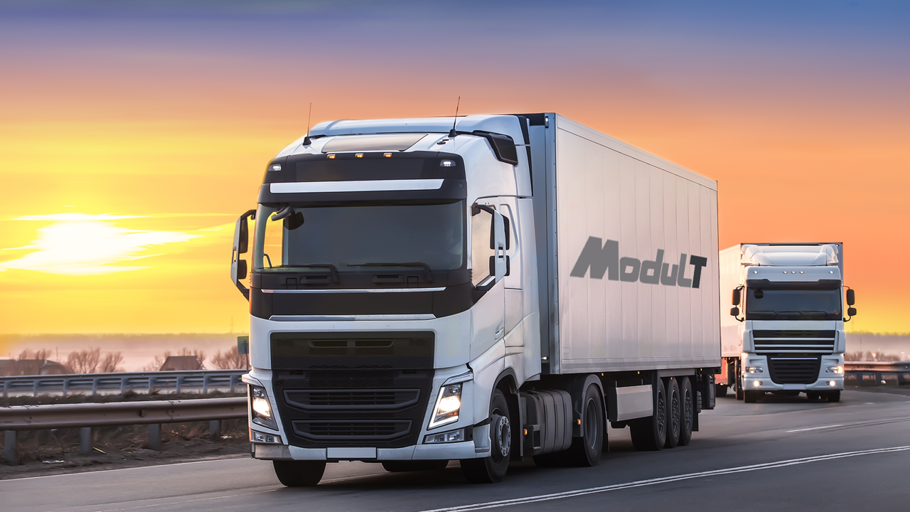 Trailer with ModulT logotype
