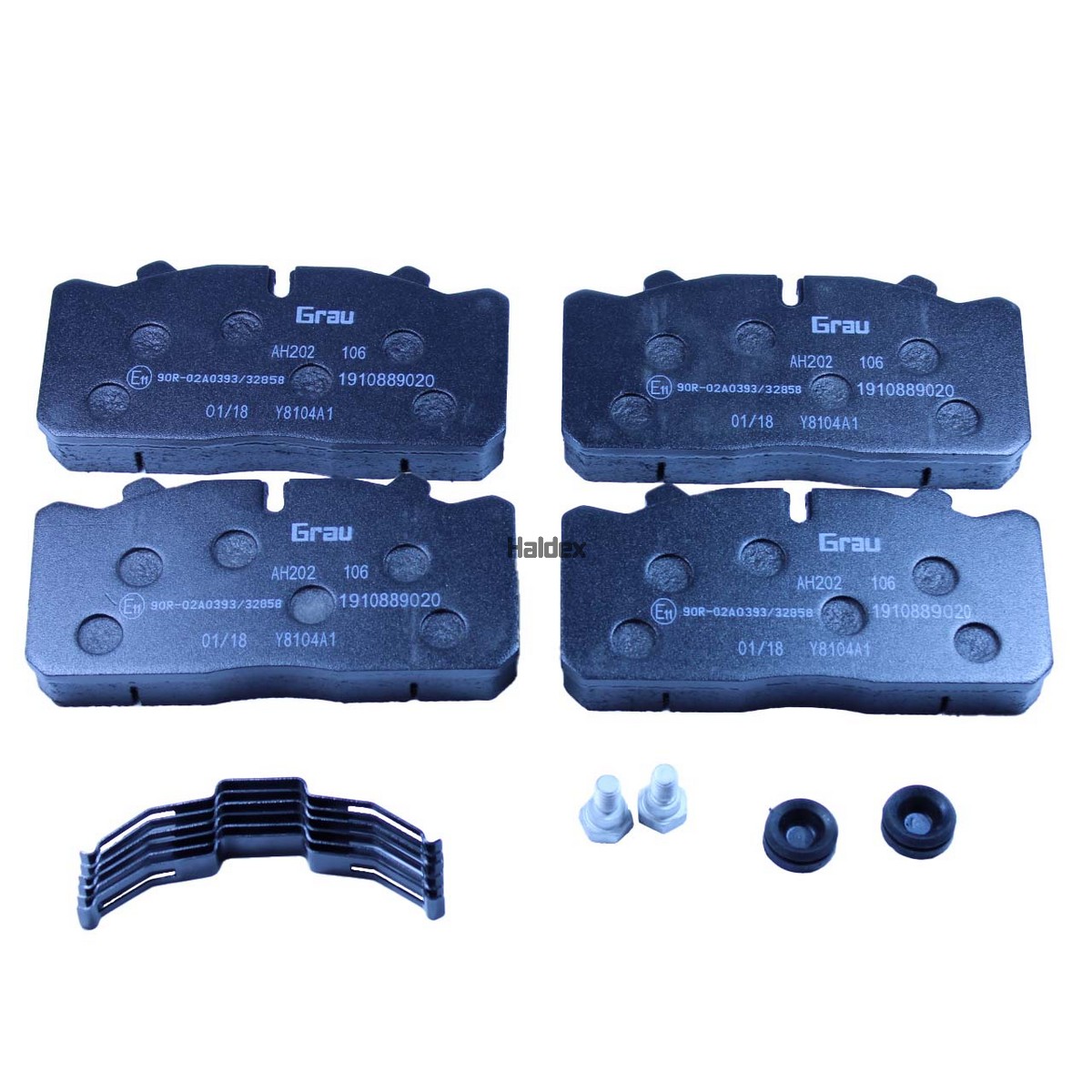 Haldex Disc brake pad